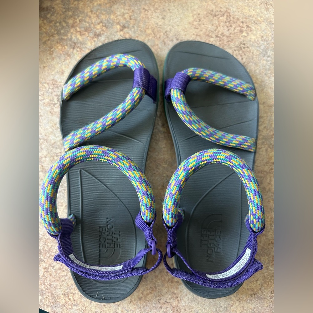 The North Face Rope Strappy Sandals with Velcro Closures size 7 - Picture 5 of 6